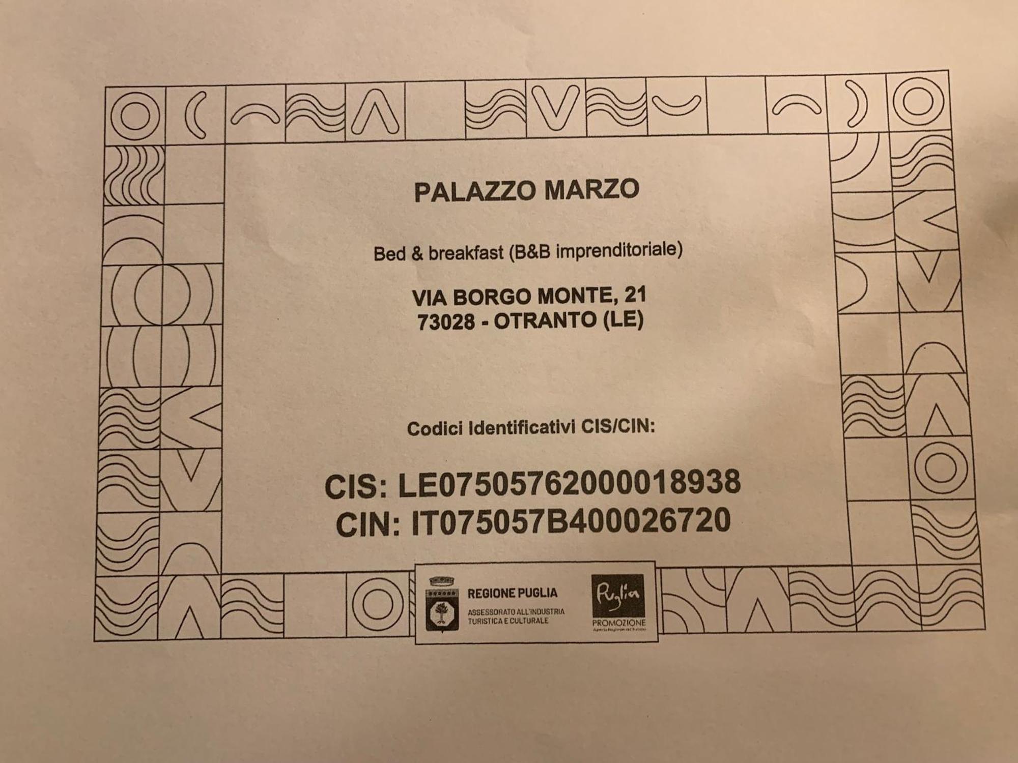B&B Palazzo Marzo โอตรันโต ภายนอก รูปภาพ